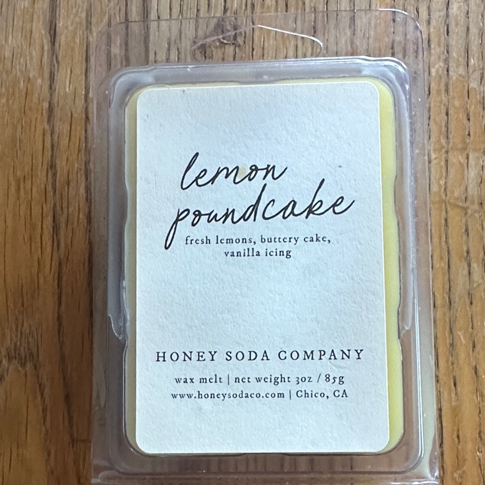Lemon Poundcake Wax Melt